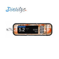 Contour Next USB Glucose Meter Sticker - Pumpkin Spice
