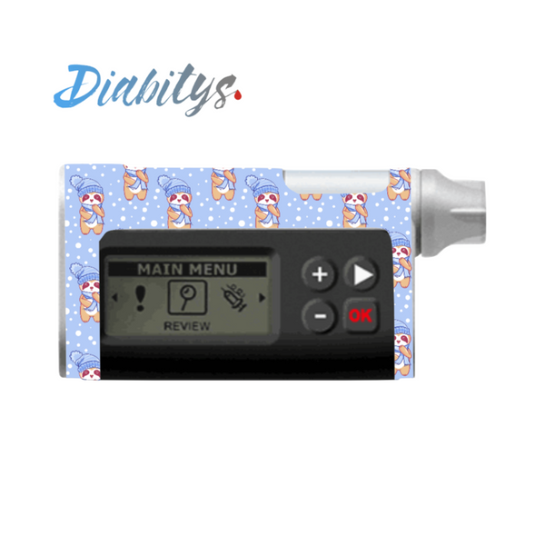 Dana RS Insulin Pump Sticker - Winter Sloth