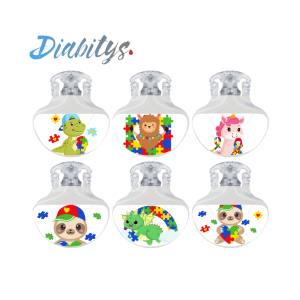 Guardian 4 CGM 6 Pack Stickers - Autism Friends