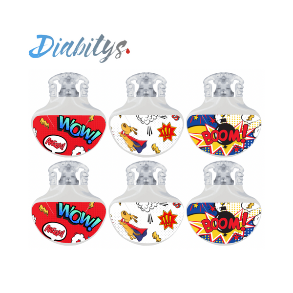 Guardian 4 CGM 6 Pack Stickers - Superkid