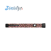 Novopen Insulin Pen Sticker - Pink Leopard