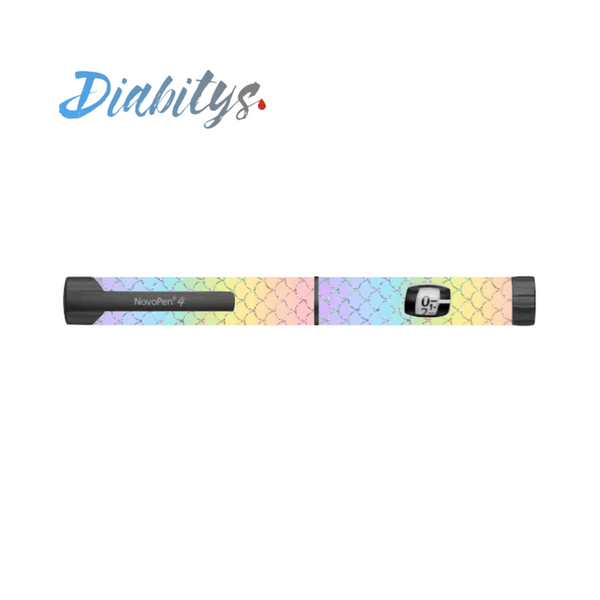 Novopen Insulin Pen Sticker - Rainbow Mermaid