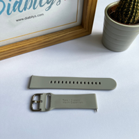 Type One Medical ID Fossil Silicone Watch Strap - Grey