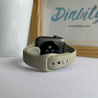 Type One Medical ID Apple Watch 42/44/45mm Slim Silicone Strap - Fog
