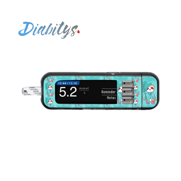 Contour Next USB Glucose Meter Sticker - Sleepy Sloth
