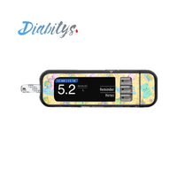 Contour Next USB Glucose Meter Sticker - Yellow Bears