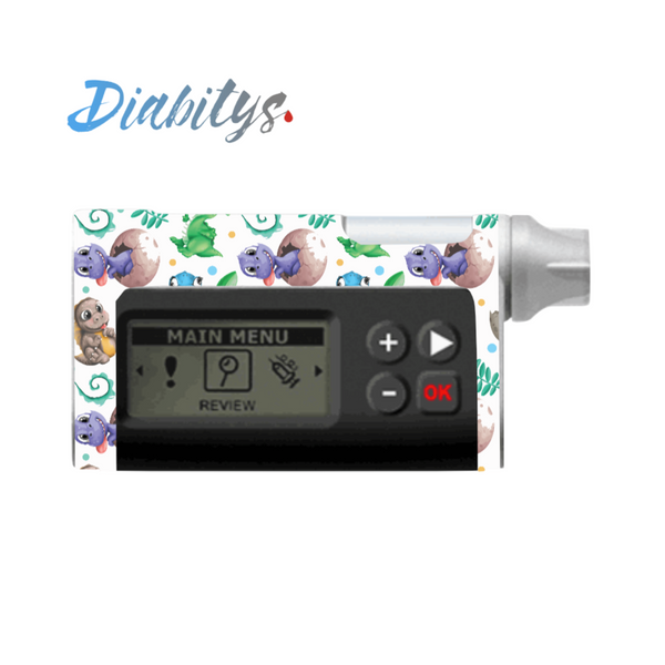 Dana RS Insulin Pump Sticker - Baby Dinos