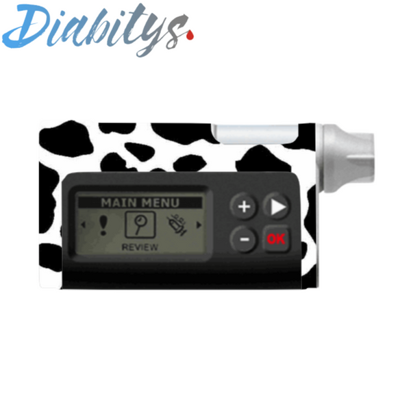 Dana RS Insulin Pump Sticker - Cow Print
