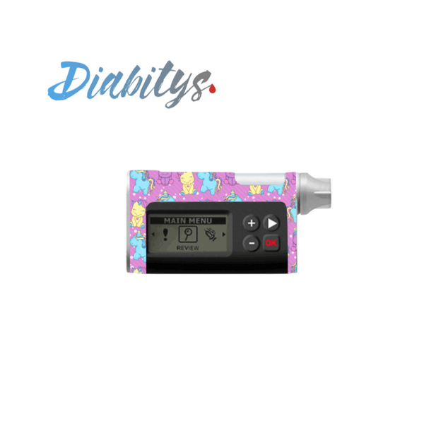 Dana RS Insulin Pump Sticker - Cute Unicorns