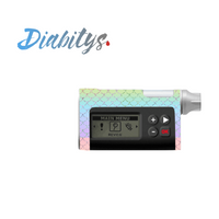 Dana RS Insulin Pump Sticker - Rainbow Mermaid