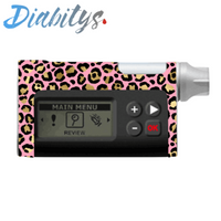 Dana RS Insulin Pump Sticker - Pink Leopard