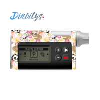 Dana RS Insulin Pump Sticker - Tropical Animals Floral