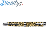Humapen Luxura Lilly Insulin Pen Sticker - Gold Leopard