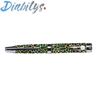 Humapen Luxura Lilly Insulin Pen Sticker - Gold & Teal Leopard
