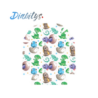 Omnipod Insulin Pump Sticker - Baby Dinos