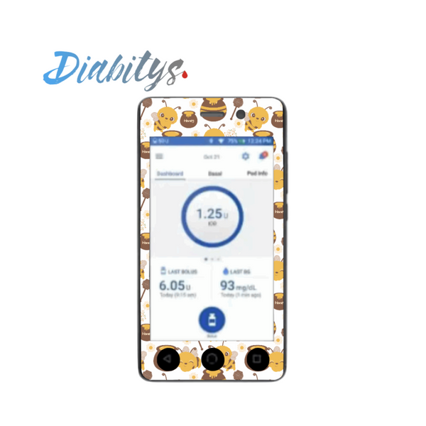 Omnipod Dash PDM Sticker - Honeypot