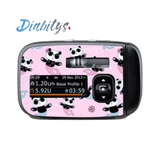 Accu-chek Insight Insulin Pump Sticker - Panda Mermaid Pink