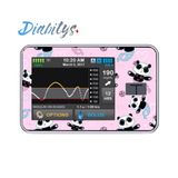 T:slim x2 Insulin Pump Sticker - Panda Mermaid Pink