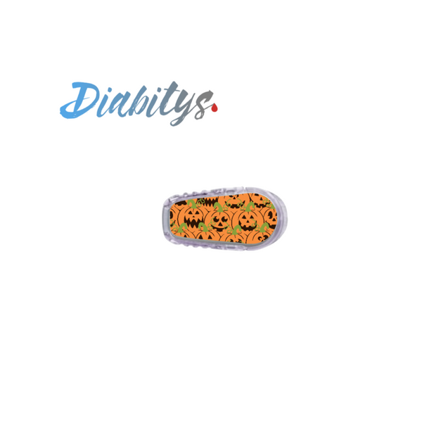 Dexcom G6 Transmitter Halloween Sticker - Pumpkins