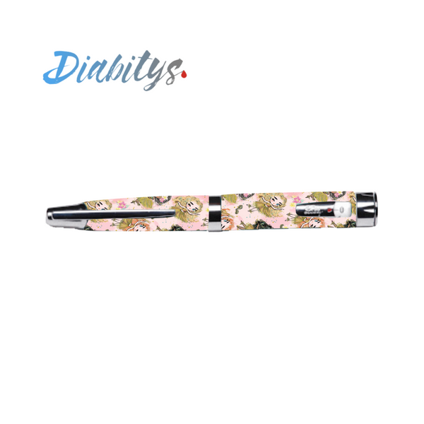Humapen Luxura Lilly Insulin Pen Sticker - Tropical Girls Pink