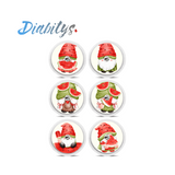 Freestyle Libre, libre 2 Sensor 6 Pack Stickers - Watermelon Gnomes